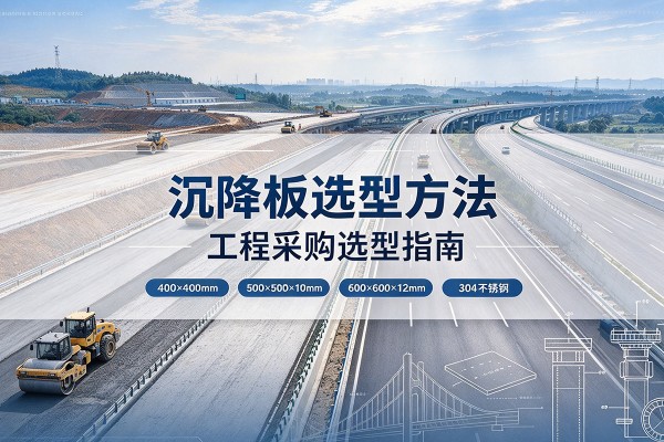 都江堰沉降板选择方法
