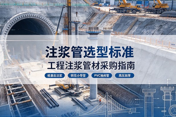 都江堰注浆管选型标准