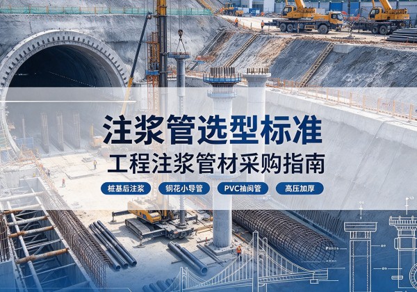 都江堰注浆管选型标准